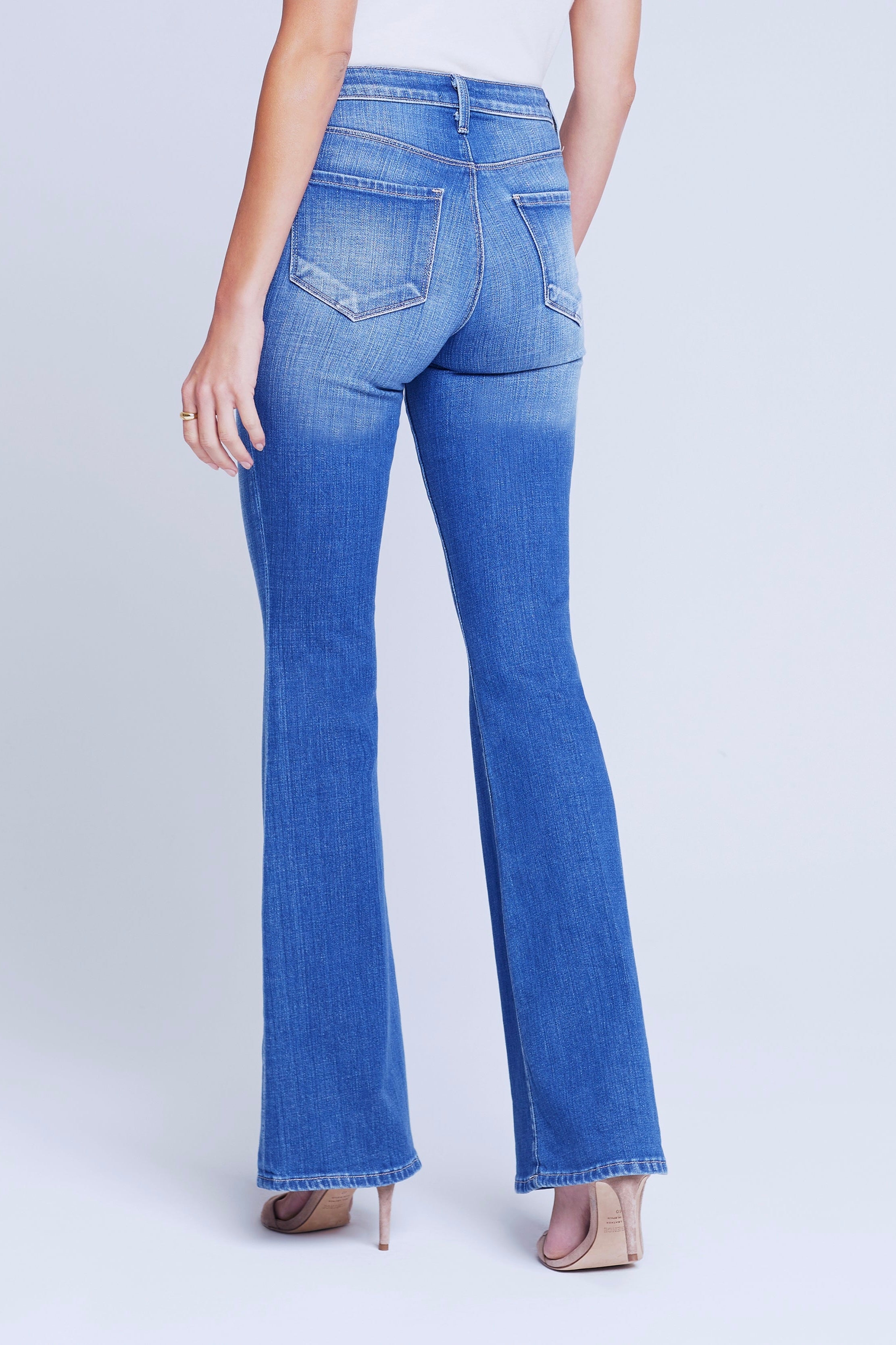 L'AGENCE Women's Bell High factory Rise Flare Jeans