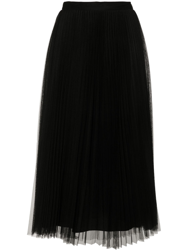 Twinset Pleated Tulle Long Skirt