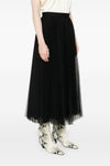 Twinset Pleated Tulle Long Skirt