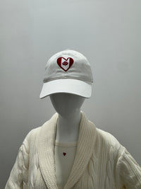 Kerry Rosenthal Canadian Glowing Hearts Hat White