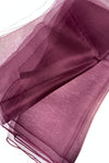 Di Firenze Silk Shawl Aubergine