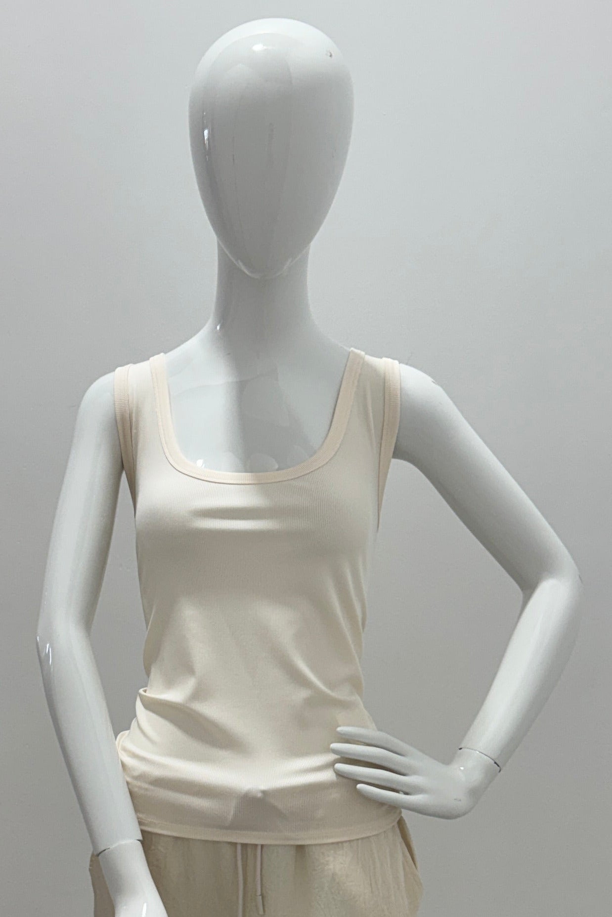 Marella Mlmorata Wool Tank Top White