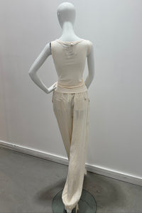 Marella Mlmorata Wool Tank Top White
