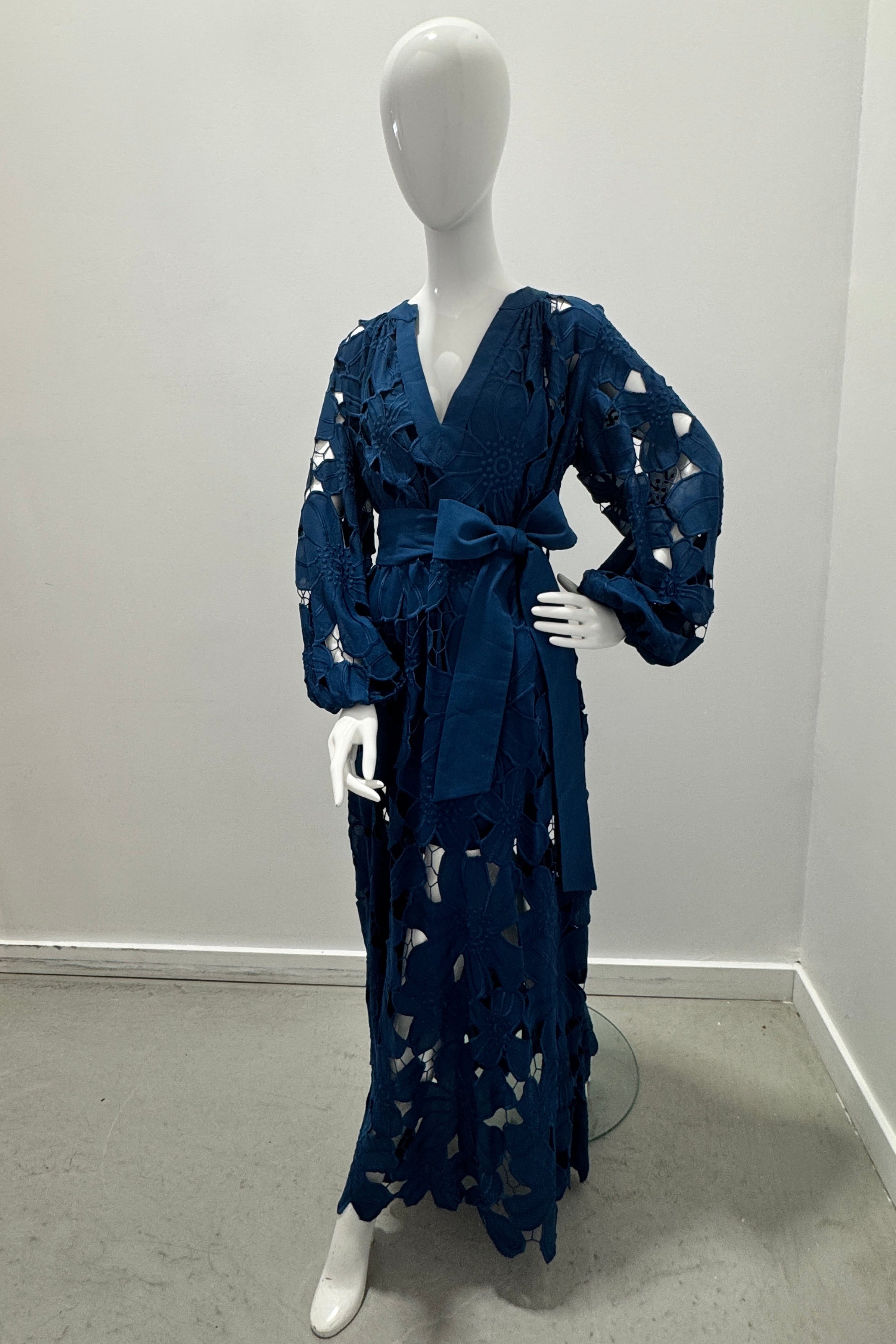 Lace The Label Isyra Dress Sapphire Bloom