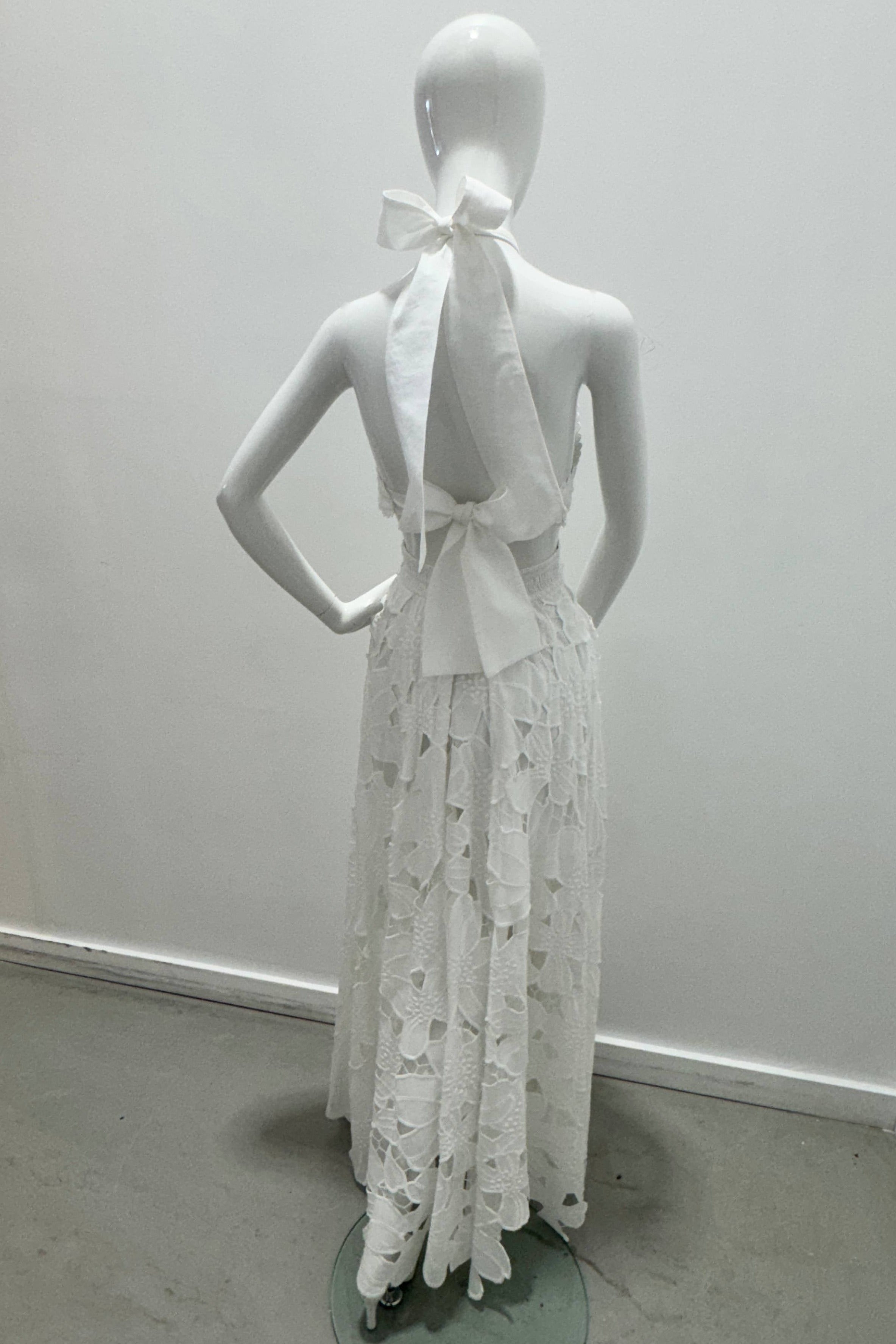 Lace The Label Yvaine Dress Ivory Bloom