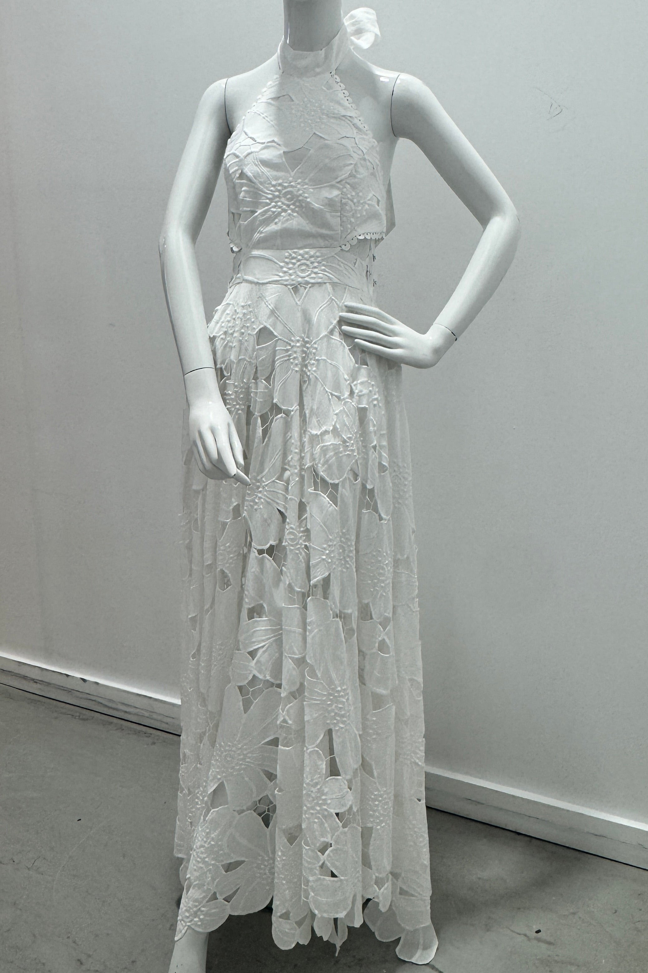 Lace The Label Yvaine Dress Ivory Bloom