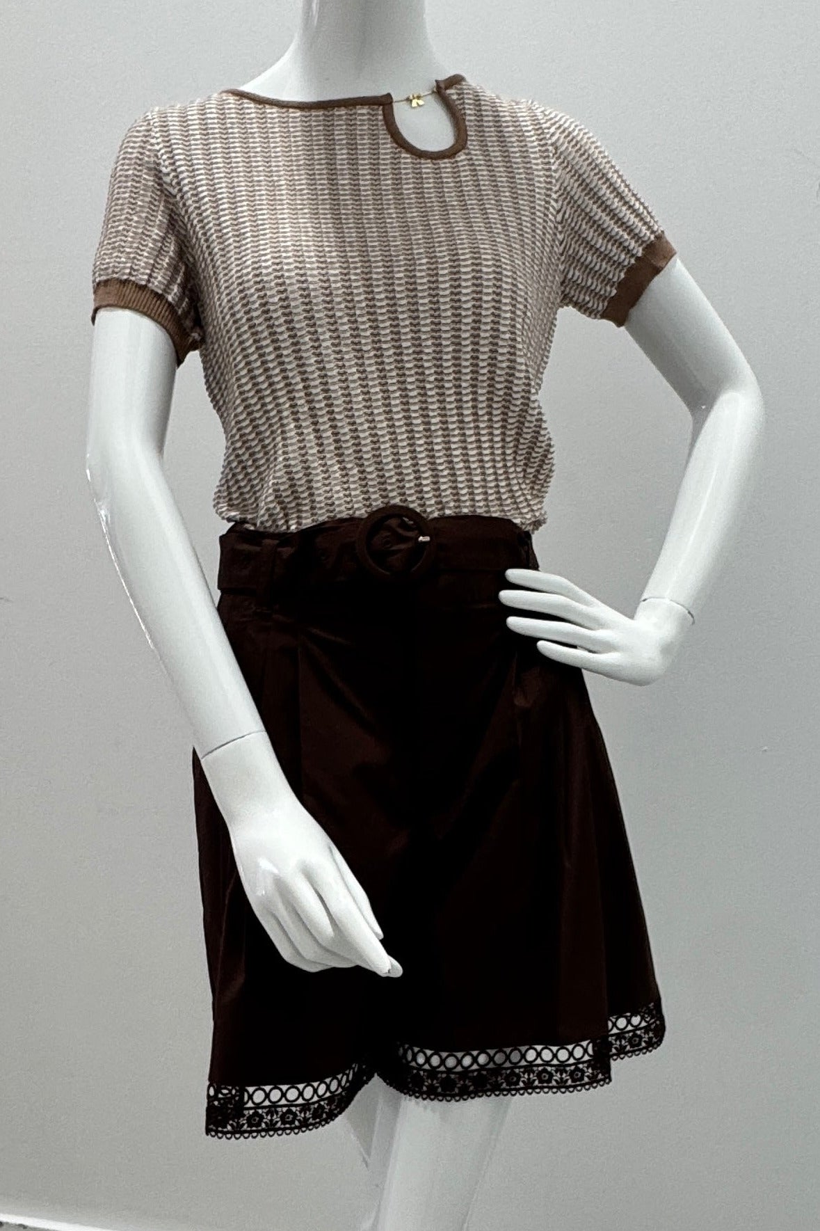 Short en popeline Twinset