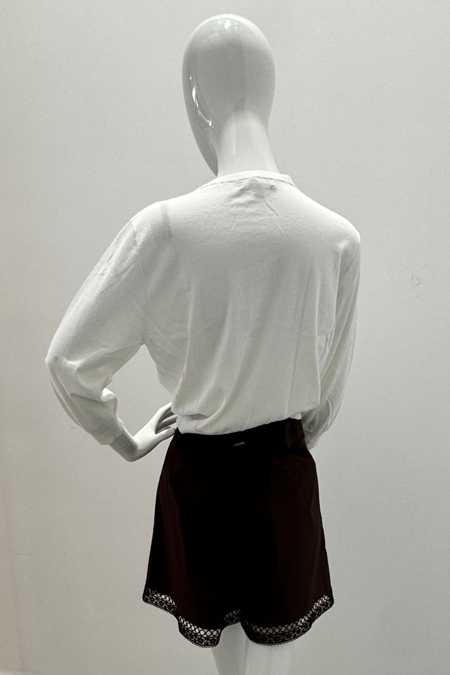 Repeat Polo léger en maille de coton-viscose