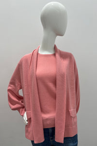Repeat 100% Cashmere Knitted Cardigan