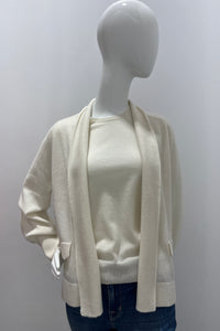 Repeat 100% Cashmere Knitted Cardigan