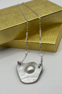 Ricki Goldstein Mabe Freshwater Baroque Pearl Pendant