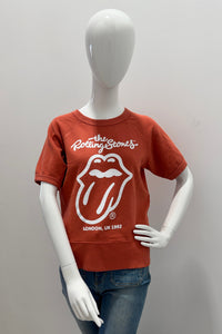 People of Leisure Rolling Stones London Raglan Tee Red