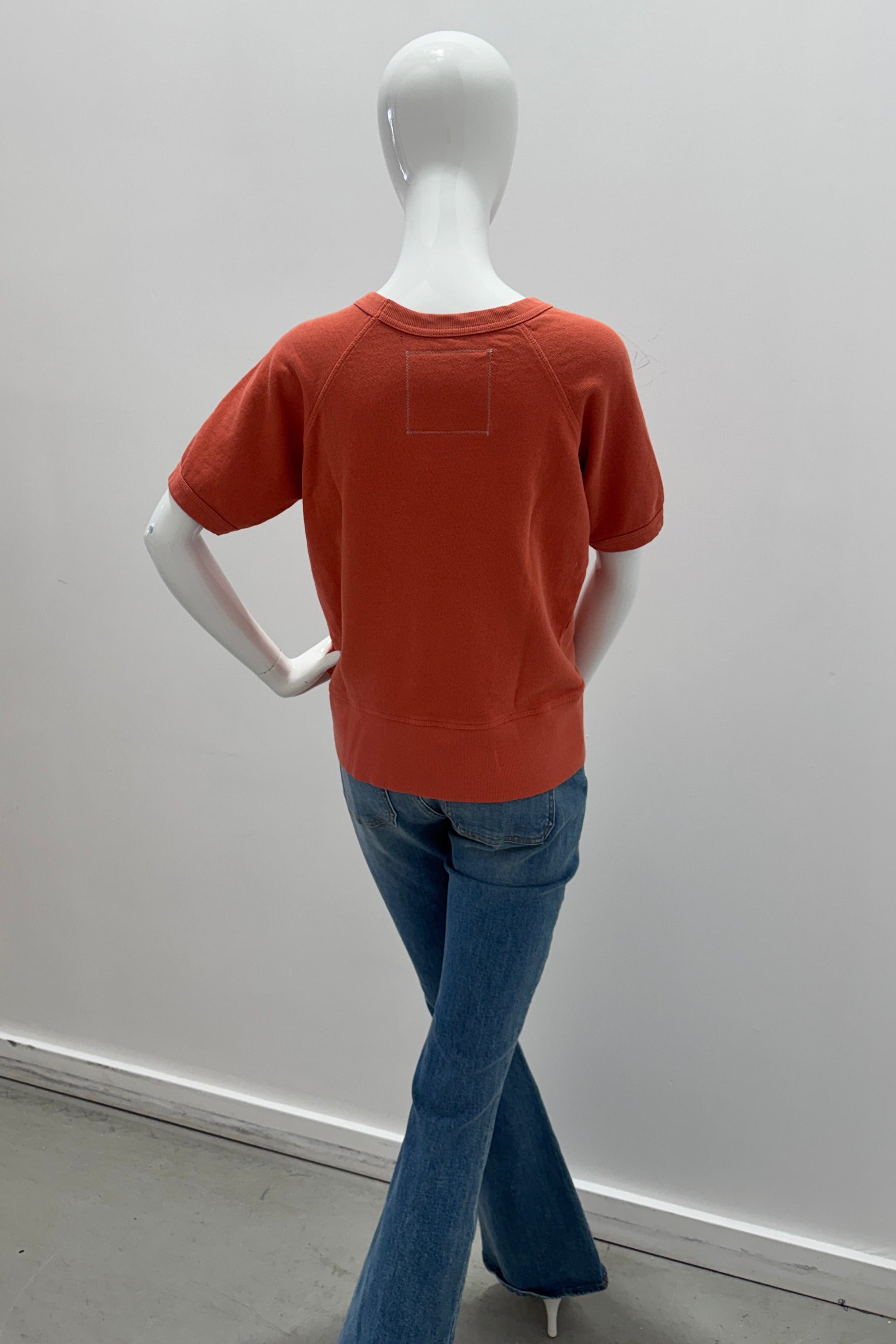 People of Leisure Rolling Stones London Raglan Tee Red