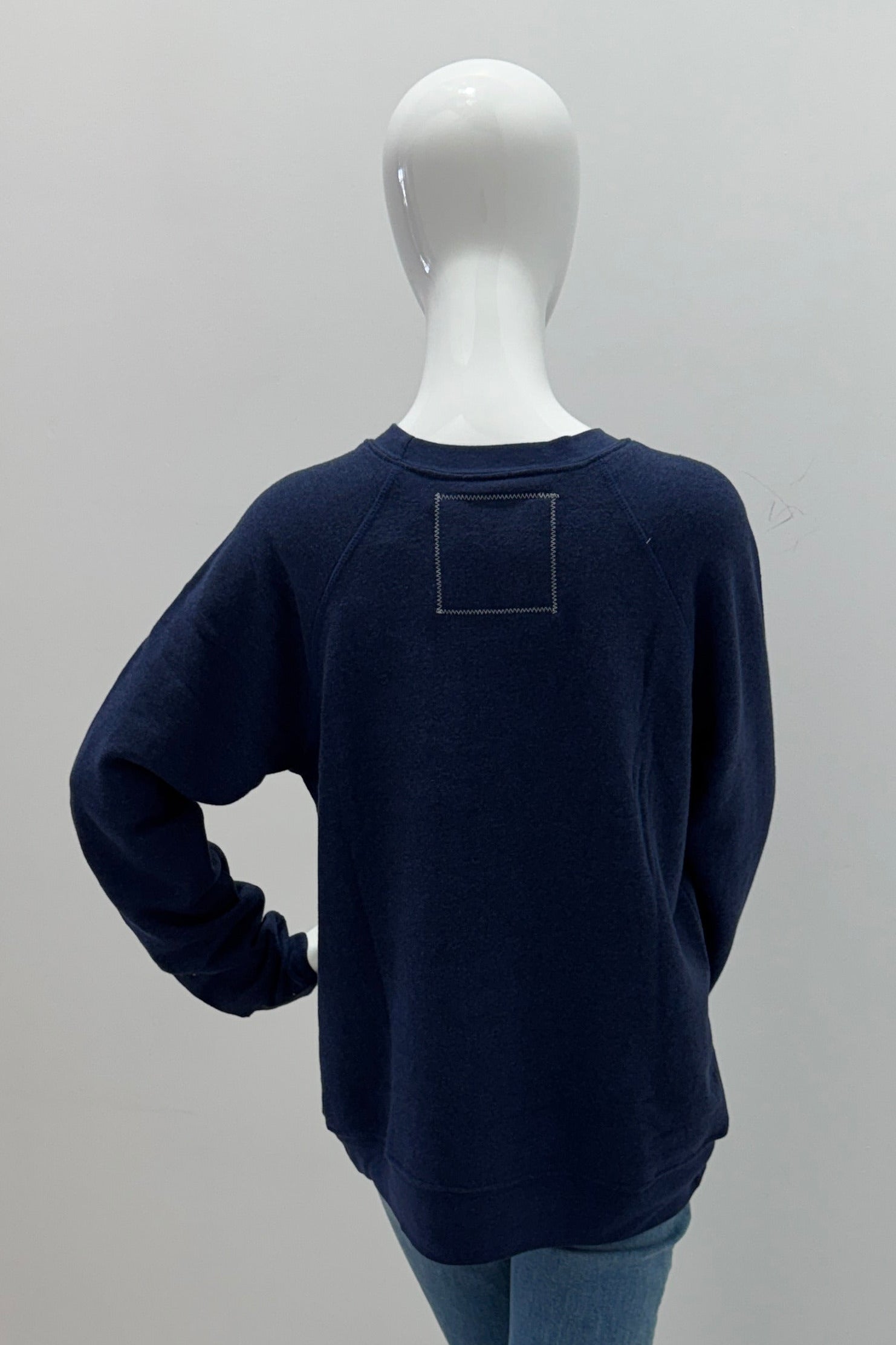 People of Leisure Rolling Stones Logo Sweatshirt Navy