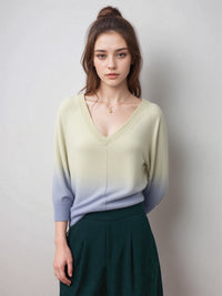 Repeat Cashmere Ombre Knitted Pullover