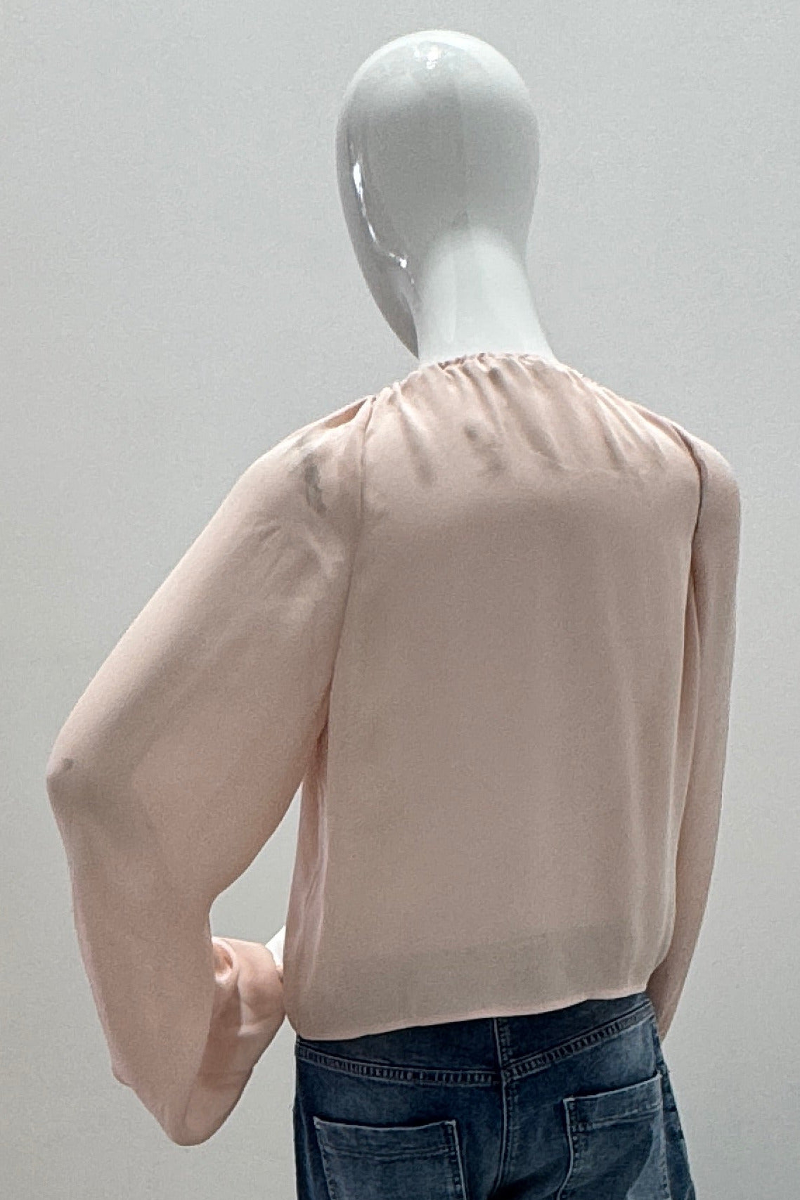 Frame The Silk Balloon Blouse Taffy