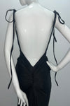 Jessica Angel - Robe dos nu à bretelles fines et dos nu avec fronces et coupe ajustée