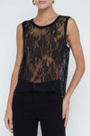 L'Agence Brax Lace Muscle Tank