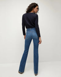 Veronica Beard Mason Baseball Tee Navy