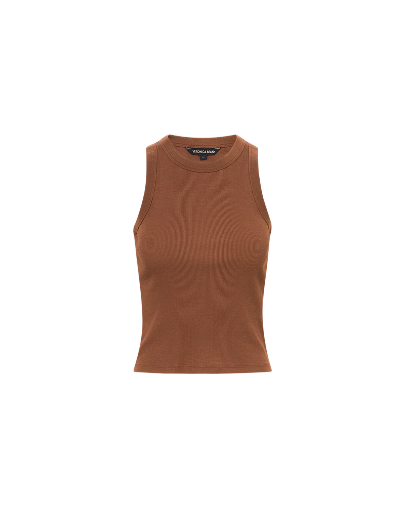 Veronica Beard Jordyn Cropped Tank Top