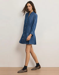 Veronica Beard Korinda Mini Shirtdress