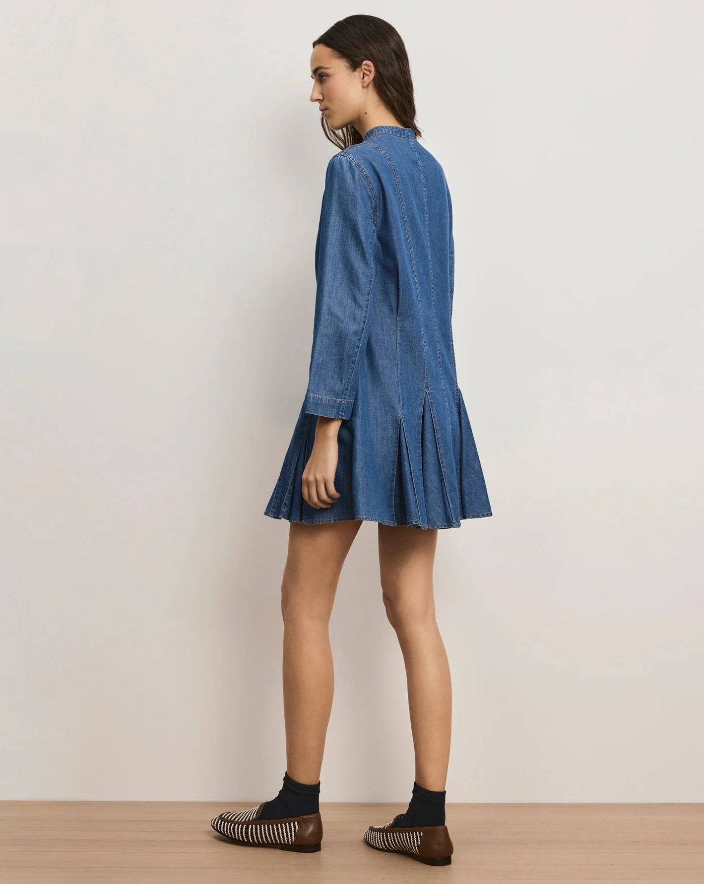 Veronica Beard Korinda Mini Shirtdress