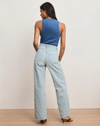 Veronica Beard Jordyn Cropped Tank Top