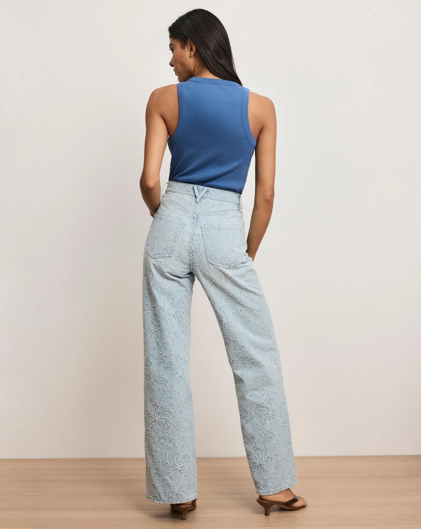 Veronica Beard Jordyn Cropped Tank Top