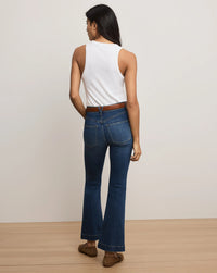 Veronica Beard Cropped Jordyn Tank White