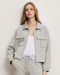 Veronica Beard Stellant Stretch-Scuba Jacket