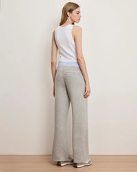 Veronica Beard Ernie Knit Wide-Leg Pants