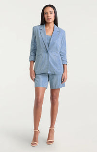 Chambray Heatset Kylie Jacket