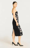 Cinq a Sept Floral Mixed Media Niles Dress
