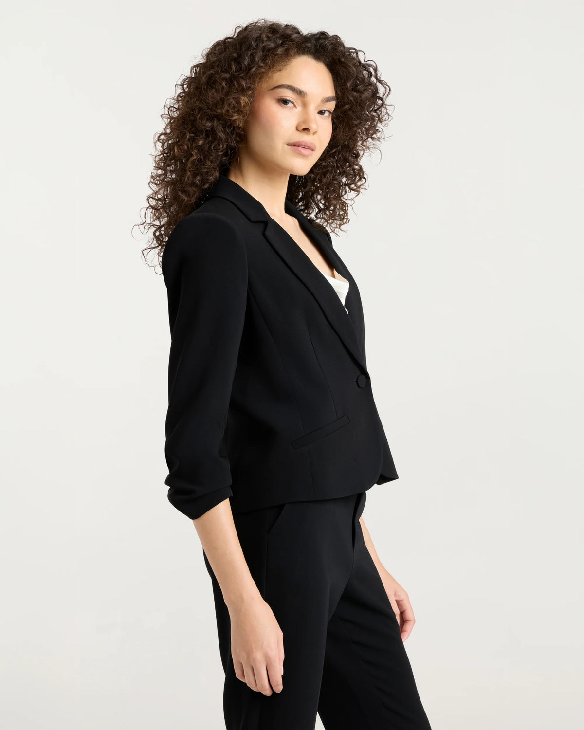 Cinq a Sept ZJ219G1319Z Blazer Le Petit Khloe noir