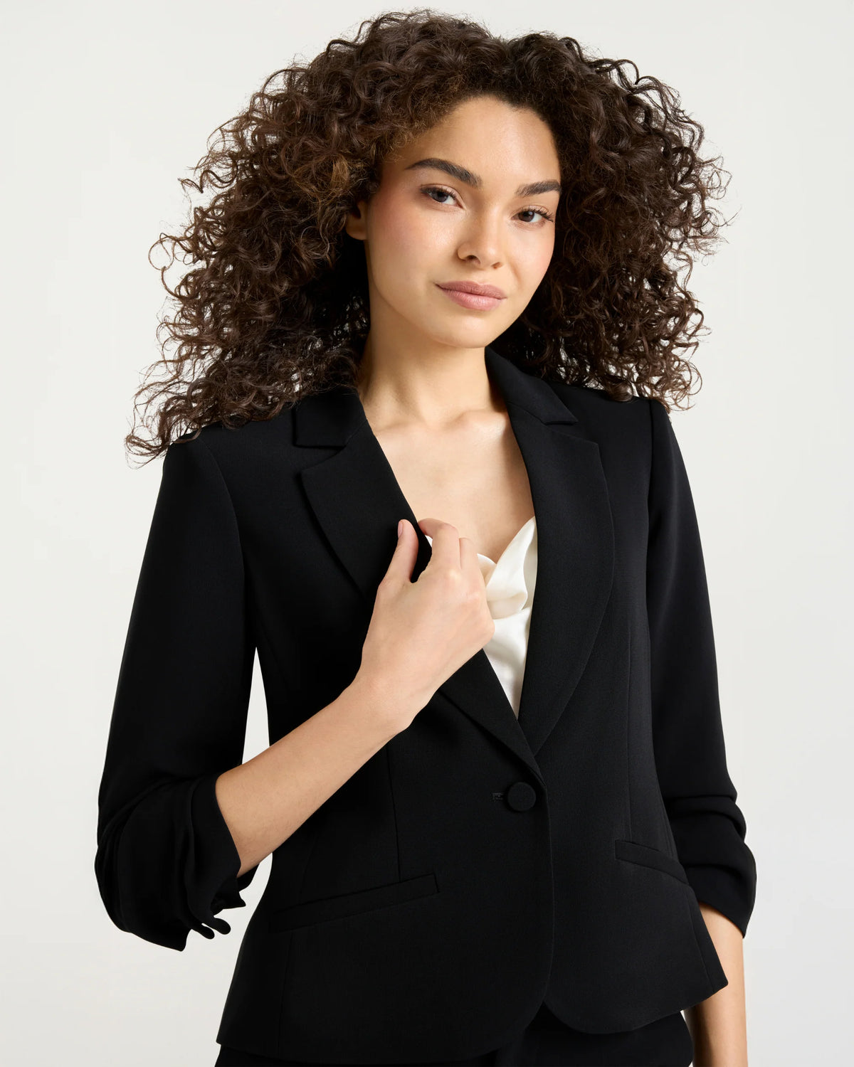 Cinq a Sept ZJ219G1319Z Blazer Le Petit Khloe noir