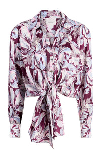 Cinq A Sept Multi Tulip Marianna Top