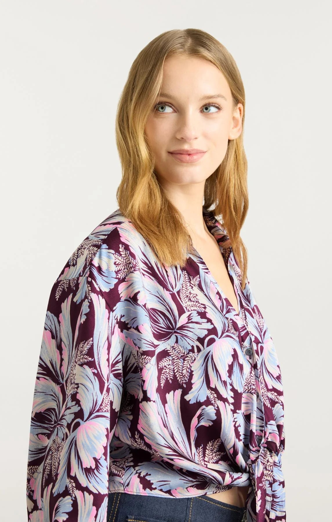 Cinq A Sept Multi Tulip Marianna Top