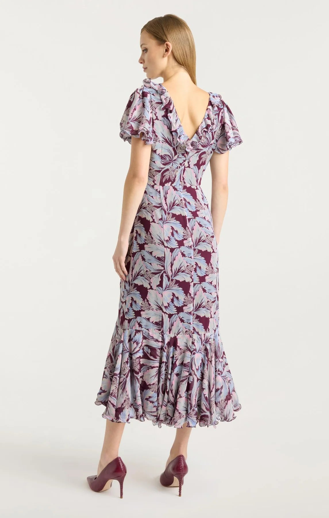 Cinq A Sept Multi Tulip Clio Dress