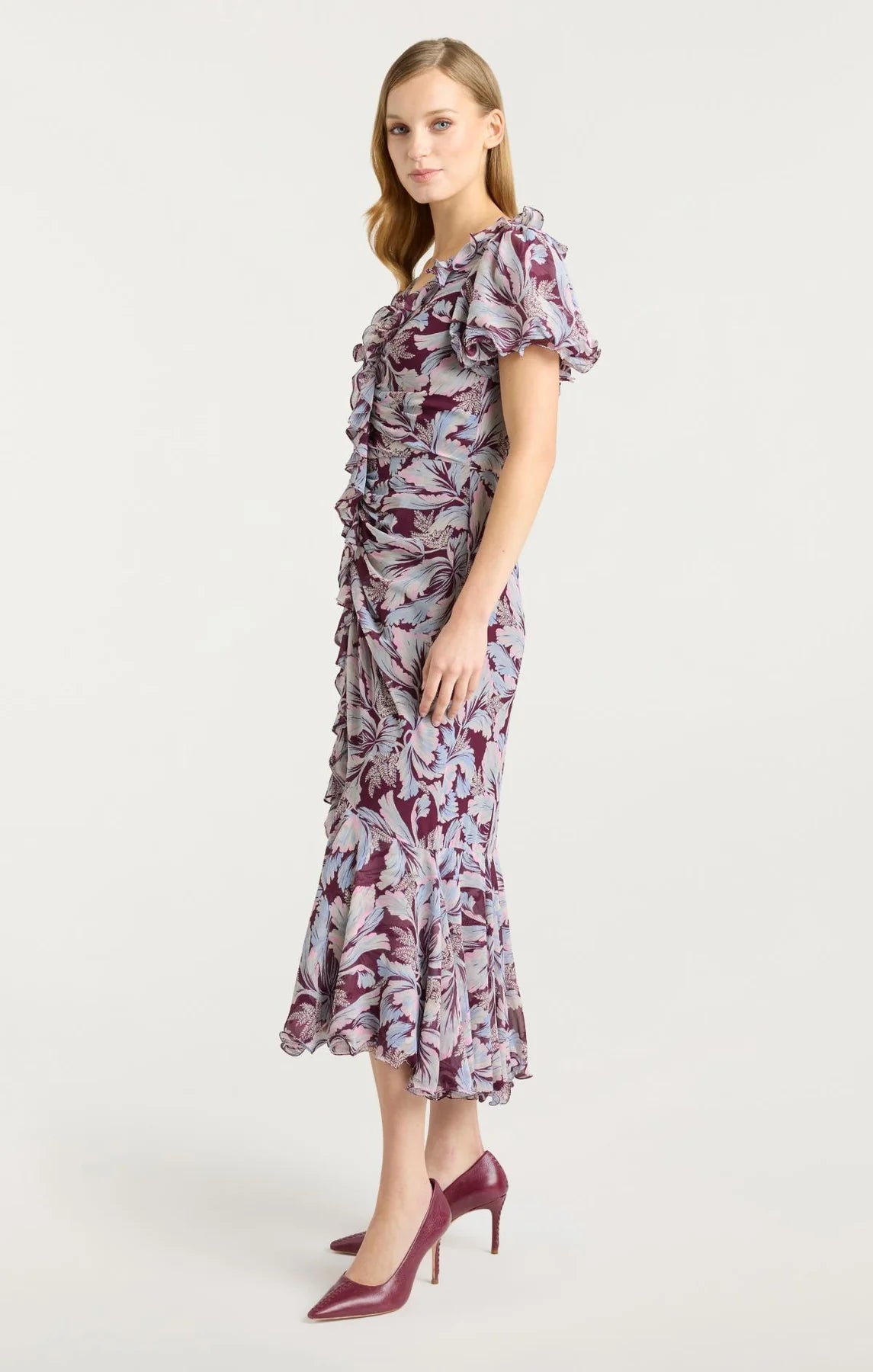 Cinq A Sept Multi Tulip Clio Dress