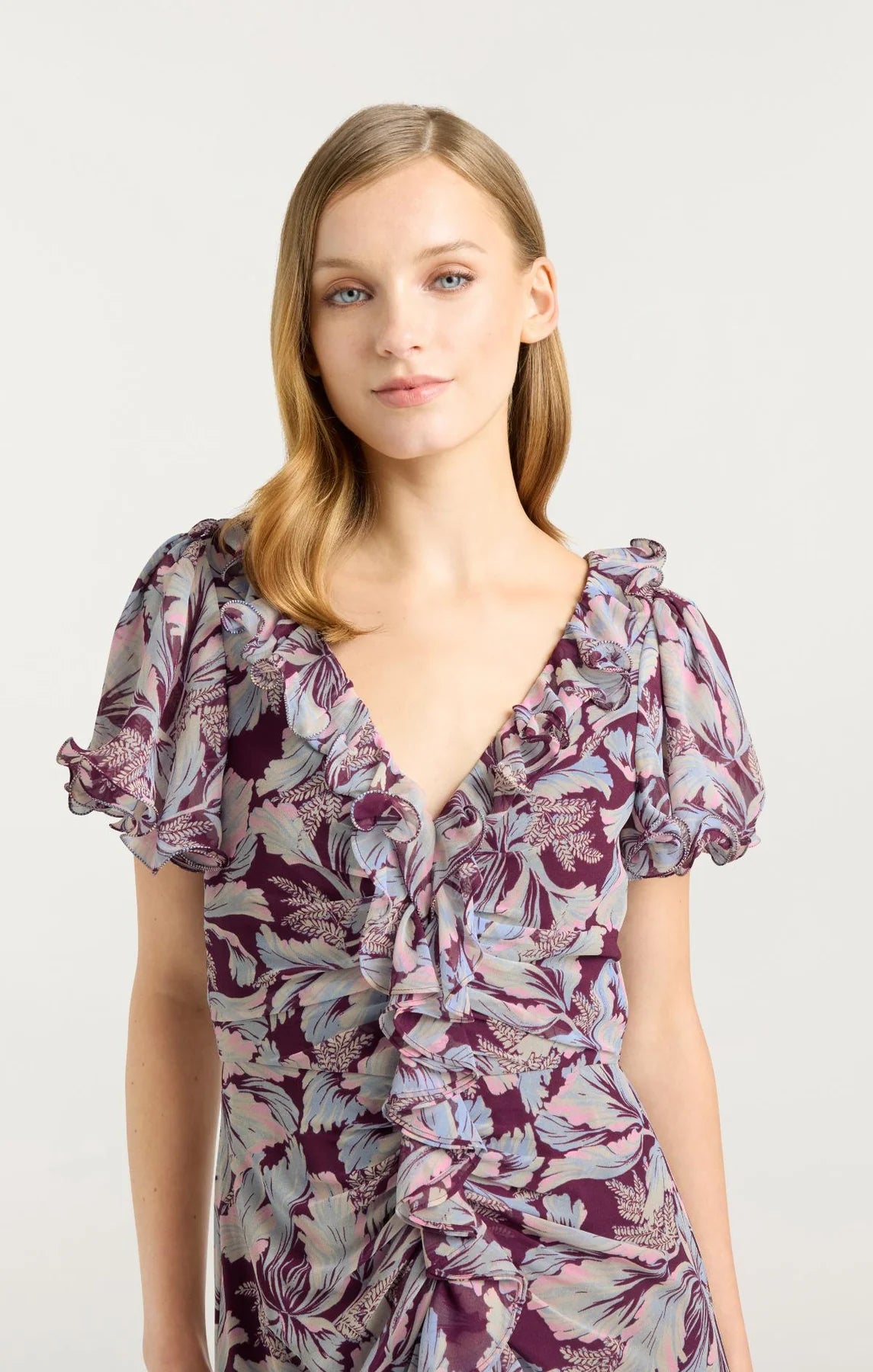 Cinq A Sept Multi Tulip Clio Dress