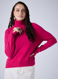 Notshy Marine Pola Relaxed Turtleneck Sweater