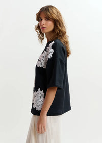 Essentiel Antwerp Sweatshirt Combo Jista Stunning Noir