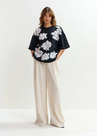 Essentiel Antwerp Sweatshirt Combo Jista Stunning Noir