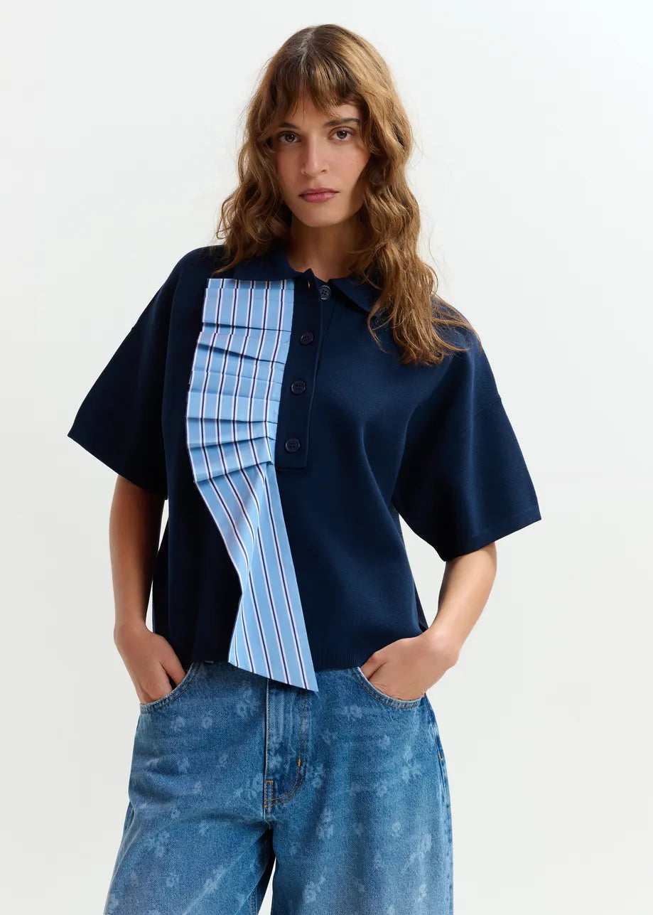 Essentiel Antwerp Jumble Princess Frills Polo