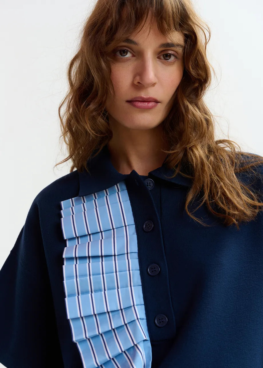 Essentiel Antwerp Jumble Princess Frills Polo