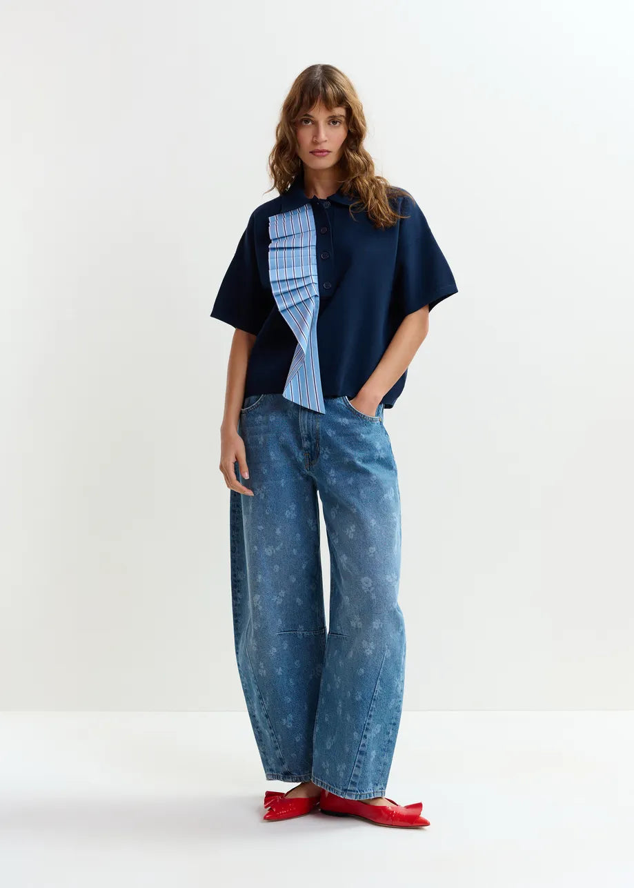 Essentiel Antwerp Jumble Princess Frills Polo