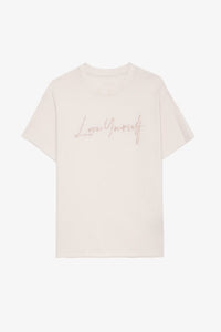 Zadig & Voltaire T-shirt Tommer Love Yourself