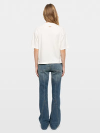 Zadig & Voltaire JWTS02919 Taida HC Photo Cheval Strass Tee Judo