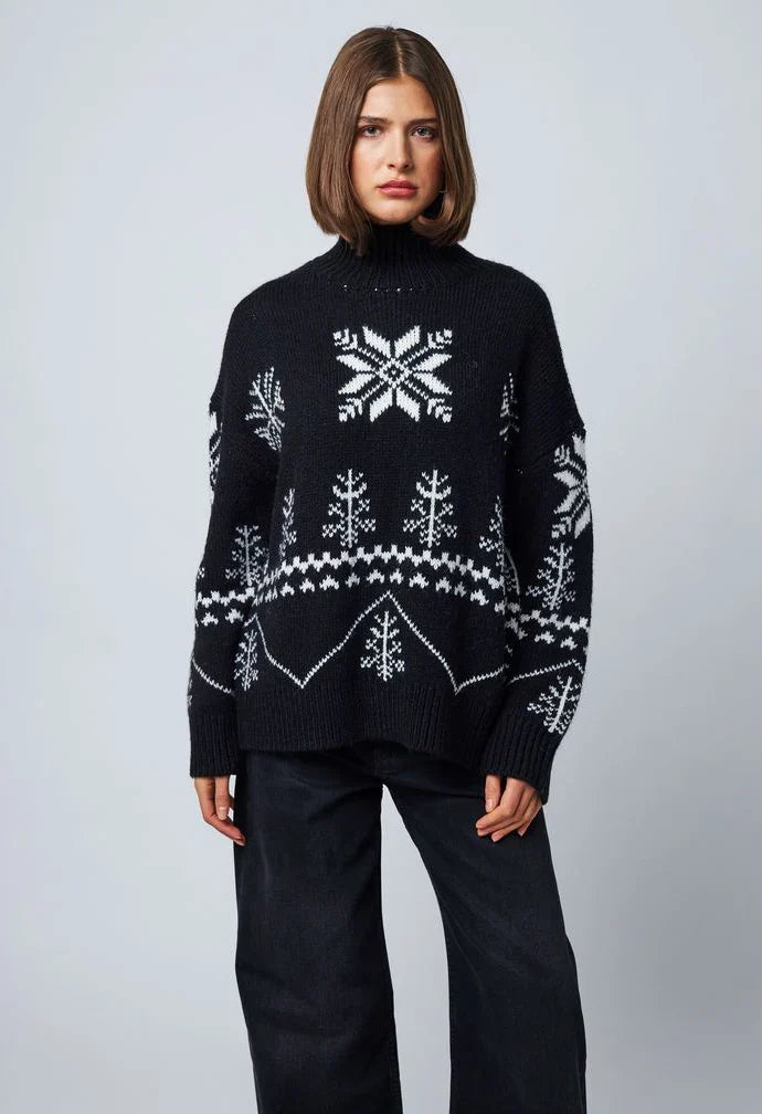 Line Jemima Sweater - Black Diamond