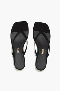 Tkees Square Toe Julia Suede Sandals Sable Suede